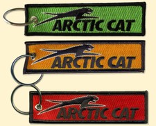 Portachiavi gatto artico, per motoslitte, ATV, outdoor, rosso, arancione, verde 