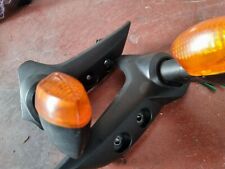 SUPPORTI FARO ANTERIORE YAMAHA FZ6 NERI CON INDICATORI ORIGINALI