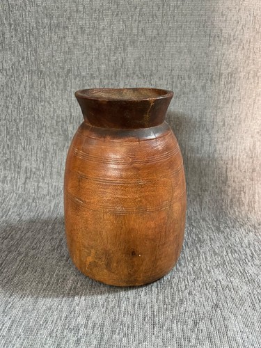 Vaso etnico legno - vaso, in