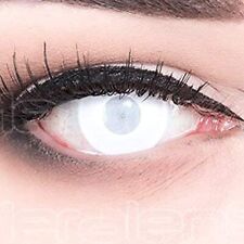 Funnylens Cieco White completo Bianche Lenti A Contatto Zombie Zombi bianco