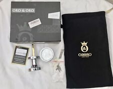 Pomello per porta Oro & Oro Swarovski cromato nuovo con scatola