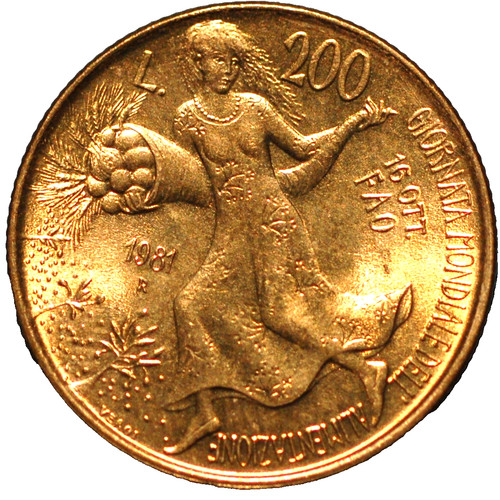 1981 italy 200 lire - 1981,