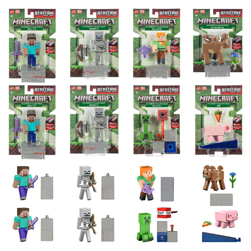 Mattel minecraft personaggi - mattel,