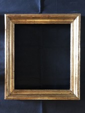 Cornice antica in stile in foglia oro 47 x 41,5