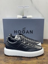Hogan H-stripes  H Spezzata Pelle Nero Memory Foam  Hogan Uomo 42.5