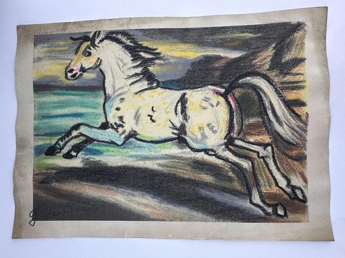 Giorgio chirico coa quadro - de,