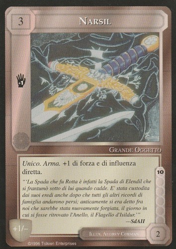 Signore degli anelli gcc - signore,