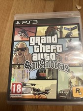 GTA SAN ANDREAS PER PS3 Sealed New 