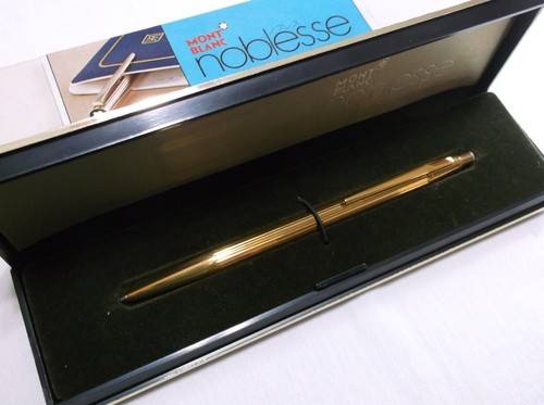 Montblanc noblesse 1547 gold - montblanc, #