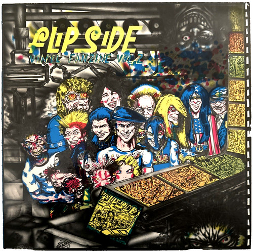 Flipside vinyl fanzine vol - fanzine,