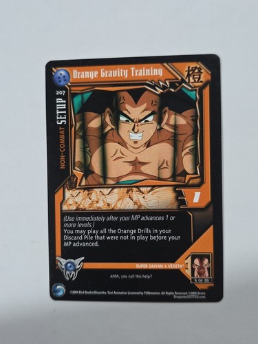 Dragon ball tcg orange - ball,