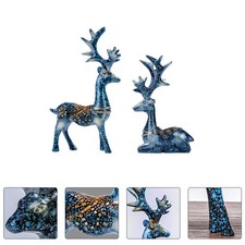 2 pcs Creative Resin Ornament