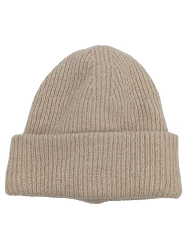 Zara berretto maglia beige - in,