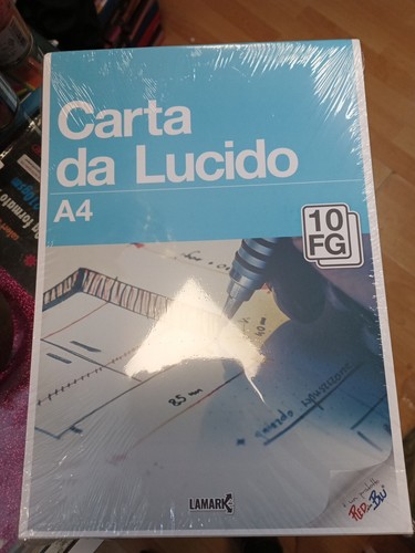 Blocco carta lucido - carta, cm