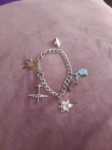 Bracciale vintage tono argento