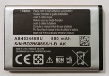 * Samsung Batteria Originale SGH-E250 800mAh Gli Ioni di Li  AB463446BU