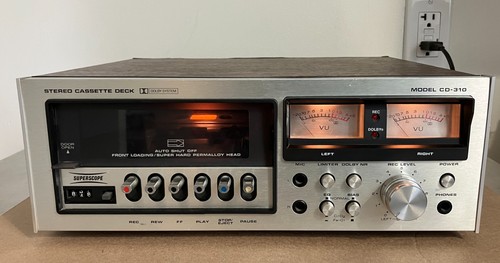 Cassette deck superscope - deck,