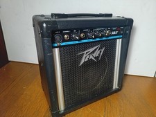 Peavey Solo 15W Amplificatore Portatile per Chitarra/PA/Busker Amp Alimentato a Batteria RICONDIZIONATO