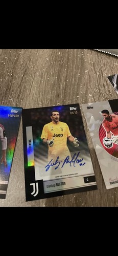 Buffon auto topps - auto, 5/10