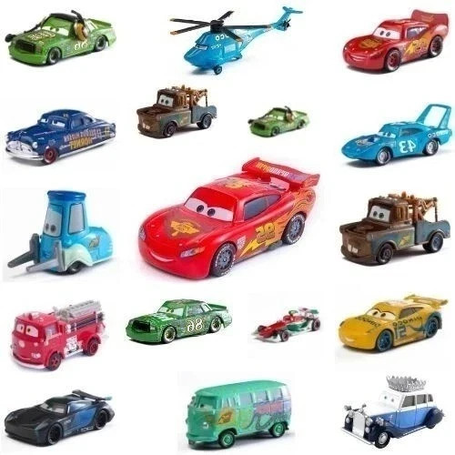 Lotto auto disney pixar saetta - pixar,