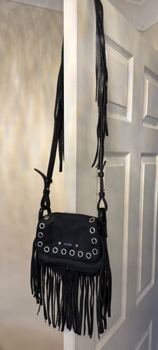 Borsa piccola nera - , incrociata