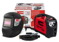Saldatrice Inverter Telwin FORCE 165 ACX Amp 150 Con Kit Cavi e Maschera Autoscu