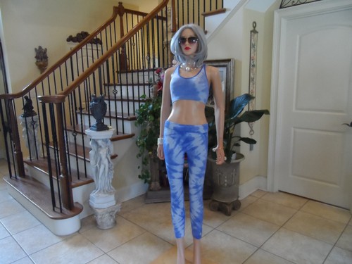 Set leggings top sportivi - set,