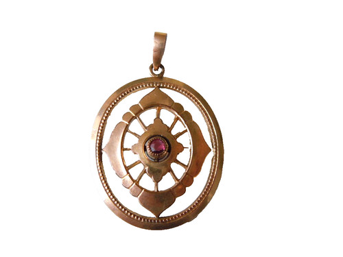 Antico pendente pietra - pendente,