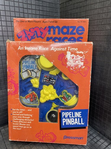 Vintage zany maze races - vintage,