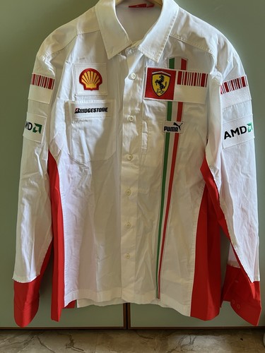 Ferrari shirt camicia manica - ferrari,