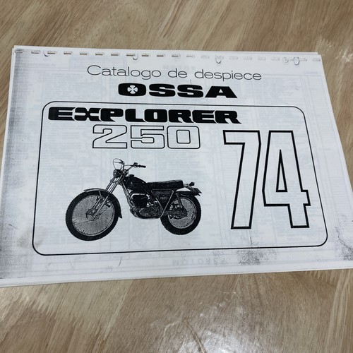 Ossa moto 250 explorer - ossa,
