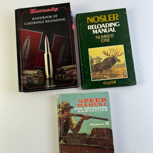 Reloading manuals lot - manuals, of