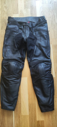 Pantaloni moto pelle uomo