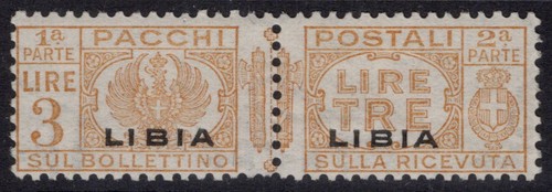 Colonie libia 1927 pacchi - colonie,