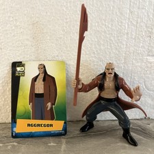 BEN TEN 10 AGGREGOR H 9 CM  ULTIMATE ALIEN con Card e Accessorio Action Figure