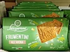 9 pacchi di Biscotti all'avena Lazzaroni Frumentini da 250g a pacco 