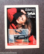 P695 - Advertising Pubblicità -1973- EUROVOX , LOLA