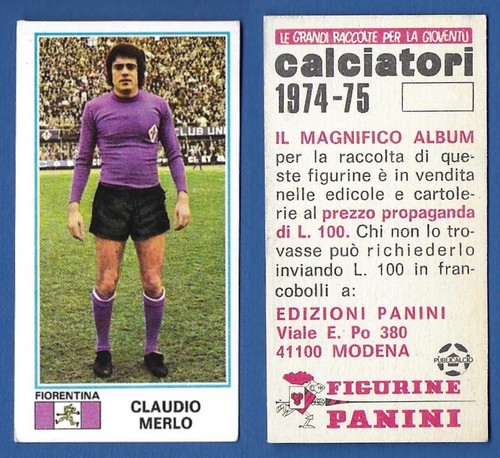 Figurina calciatori panini - figurina,