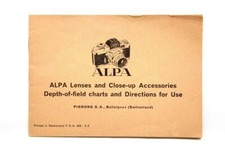 Excellent Alpa Lenses & Acc
