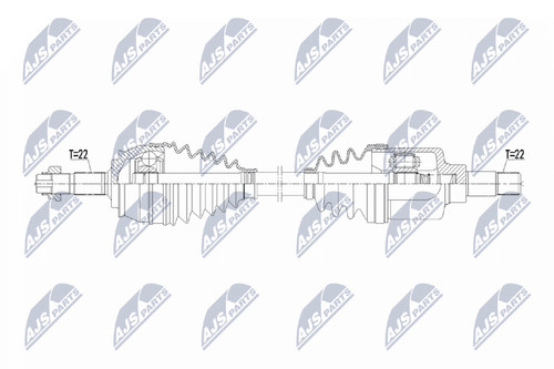 Albero motore nty npw 158 - motore,