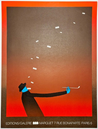 Jean michel folon fumeur - -, [fumeur