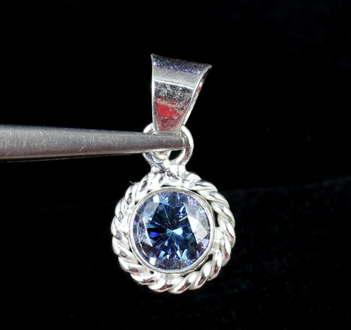 Diamante blu solitario 17 - solitario, 1.17