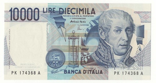 10000 lire volta decr 1984 - 10000,