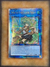 Yugioh Wynn l'Incantatore del Vento, Verdante RA03-EN045 Quarto di Secolo Rara 1° Ed NM