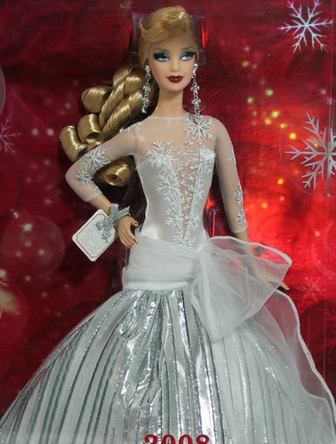 Barbie holiday 2008 - barbie,