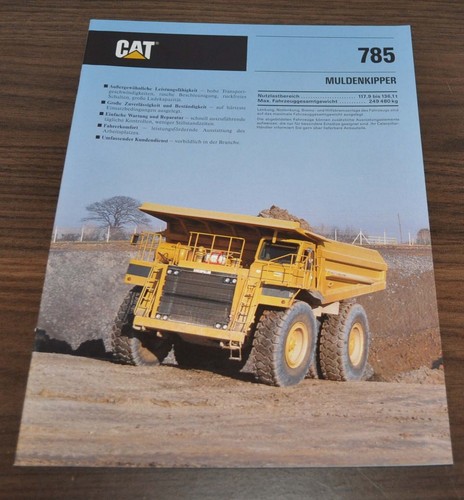 Brochure caterpillar 785 - caterpillar,