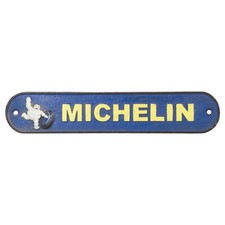 Michelin Tyres Cast Iron Sign