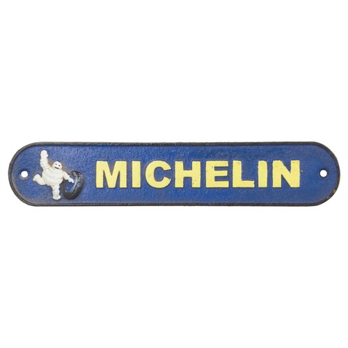 Michelin tyres cast iron sign - tyres,
