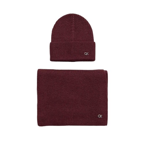 Calvin klein sciarpa bordeaux - sciarpa,