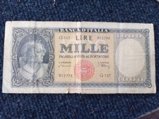 1947 ITALY 1000 Lire Mille~